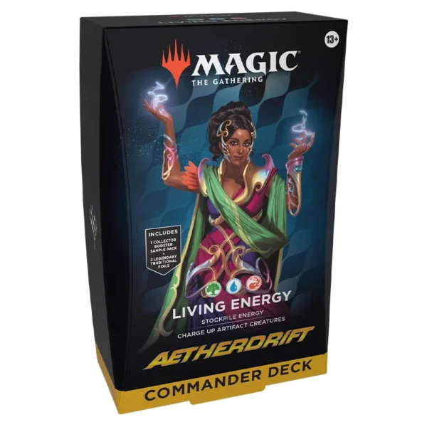 Magic The Gathering - Aetherdrift - Commander Deck - Living Energy - Image 3