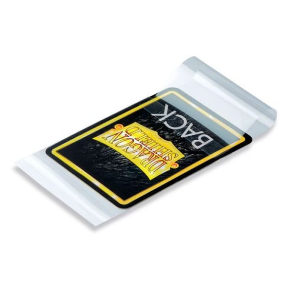 Dragon Shield - Standard Perfect Fit Sealable Sleeves - Clear - 100 Sleeves - Image 2