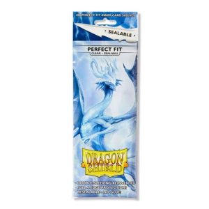 Dragon Shield - Standard Perfect Fit Sealable Sleeves - Clear - 100 Sleeves