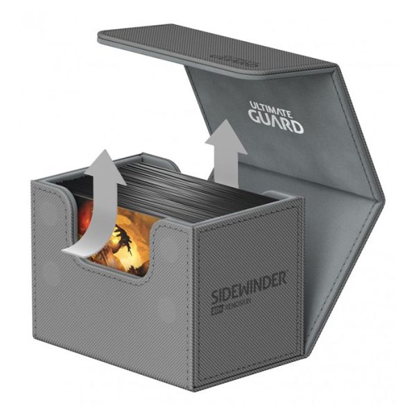 Ultimate Guard - Sidewinder - Deck Case 80+ XenoSkin - Grey - Image 3