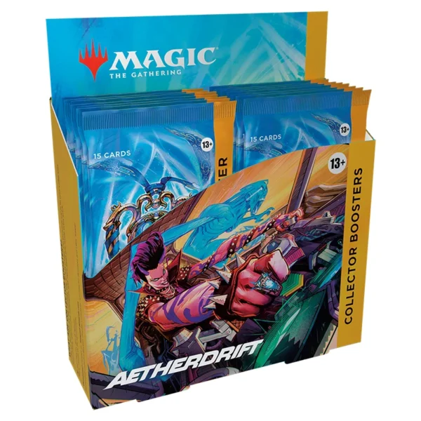 Magic The Gathering -  Aetherdrift - Collector Booster Box (12 Packs) - Image 3