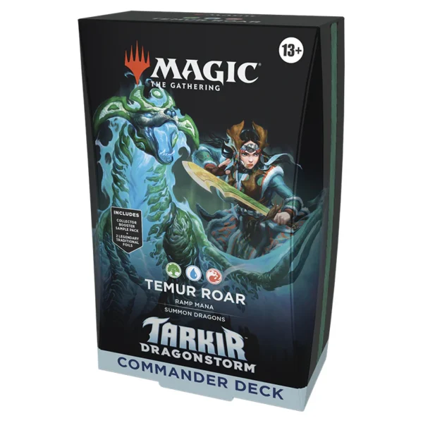 Magic The Gathering - Tarkir: Dragonstorm - Commander Deck - Temur Roar - Image 3