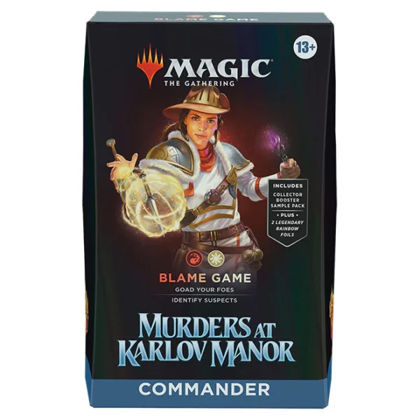 Magic The Gathering - Murders at Karlov Manor - - Commander Deck - Blame Game